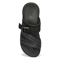 Women's  District 4 Post Toe Wrap Sandal - Black