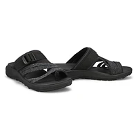 Women's  District 4 Post Toe Wrap Sandal - Black