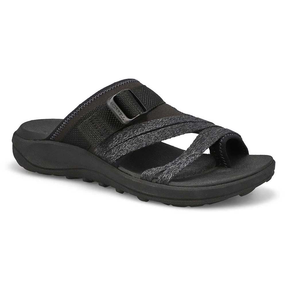 Women's District 4 Post Toe Wrap Sandal - Black