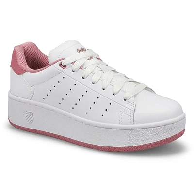 Women's Classic PF Platform Sneaker -White/White