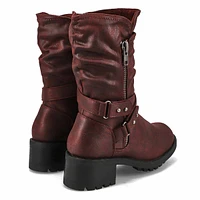 Women's Kassia Mid Calf Combat Boot