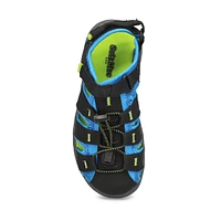 Boys' Kyle Fisherman Sandal - Black Lime/Green