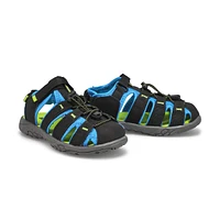 Boys' Kyle Fisherman Sandal - Black Lime/Green