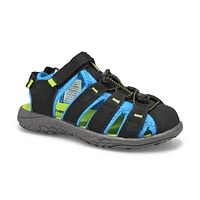 Boys' Kyle Fisherman Sandal - Black Lime/Green