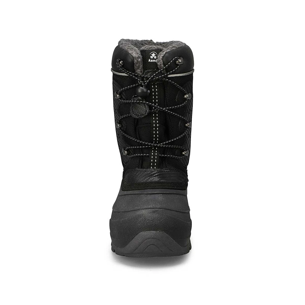 Boys'  Luke 3 Waterproof Winter Boot- Black