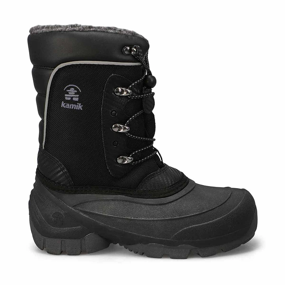 Boys'  Luke 3 Waterproof Winter Boot- Black