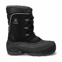 Boys'  Luke 3 Waterproof Winter Boot- Black