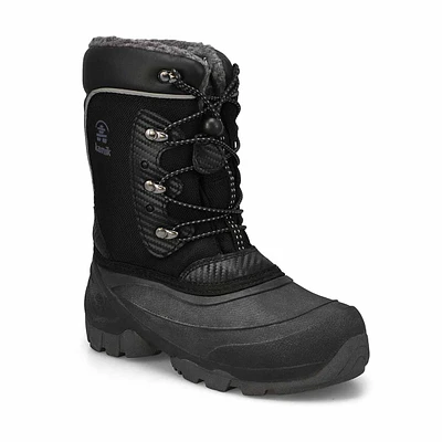 Boys'  Luke 3 Waterproof Winter Boot- Black