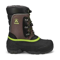 Boys'  Luke 3 Waterproof Winter Boot- Black