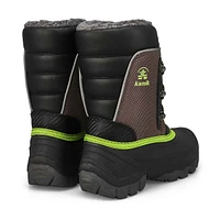 Boys'  Luke 3 Waterproof Winter Boot- Black