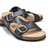 Women's Melaine Footbed Sandal - Black