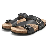 Women's Melaine Footbed Sandal - Black