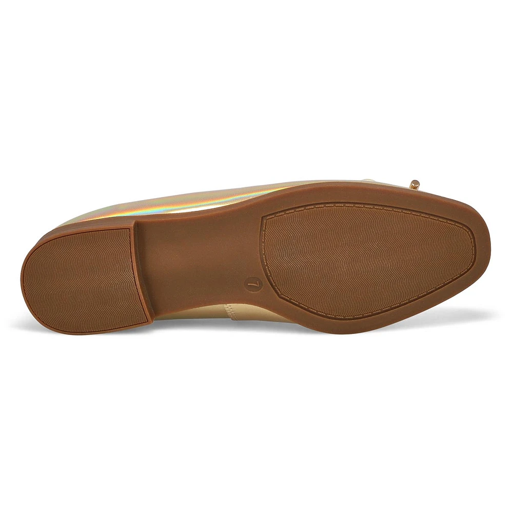 Women's Paislee-M Leather Ballerina Flat