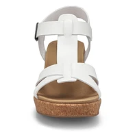 Woman's Paola Wedge Sandal - Black