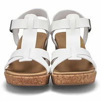 Woman's Paola Wedge Sandal - Black