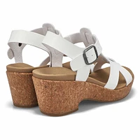 Woman's Paola Wedge Sandal - Black