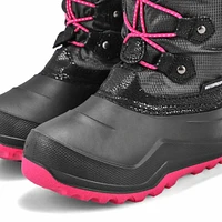 Girls' Powdery 3 Waterproof Winter Boot - Black
