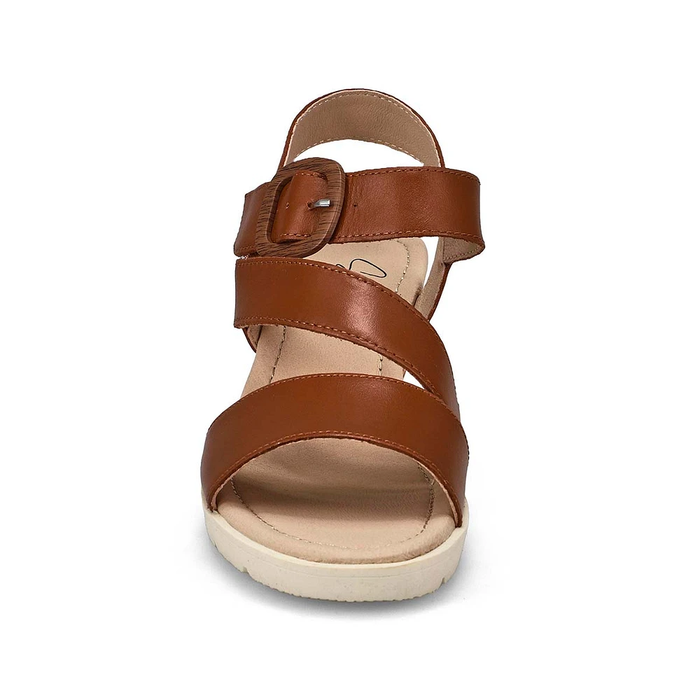 Women's Princess 01 Leather Wedge Sandal
