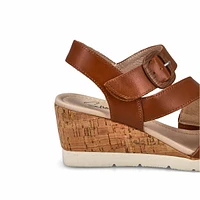 Women's Princess 01 Leather Wedge Sandal