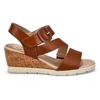 Women's Princess 01 Leather Wedge Sandal