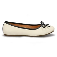 Women's Priscilla Leather Ballerina Flat
