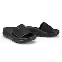 Ladies Rejuvenate Platform Slide Sandal - Black