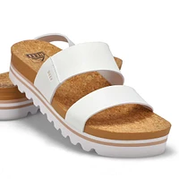 Women's Cushion Vista Hi Sandal - Black/Black