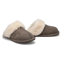 Women's Rihana 2 Open Back Slipper - Black/Natural