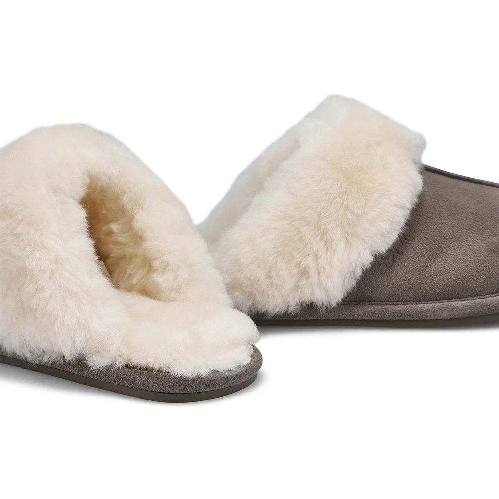 Women's Rihana 2 Open Back Slipper - Black/Natural