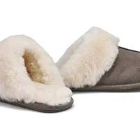 Women's Rihana 2 Open Back Slipper - Black/Natural
