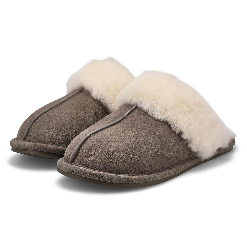 Women's Rihana 2 Open Back Slipper - Black/Natural