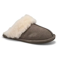 Women's Rihana 2 Open Back Slipper - Black/Natural