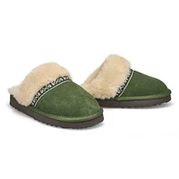Women's Runabout Open Back Suede Slipper