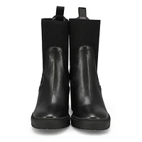 Women's Sahly Heeled Ankle Boot - Black