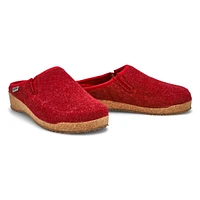 Women's Sansa Open Back Slipper - Burgundy