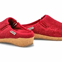 Women's Sansa Open Back Slipper - Burgundy