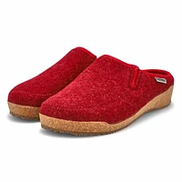 Women's Sansa Open Back Slipper - Burgundy