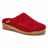 Women's Sansa Open Back Slipper - Burgundy