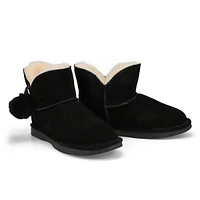 Women's Smocs 5 Low Pom Suede Boot