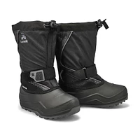 Boys' Snowfall P 2 Waterproof Winter Boot - Black/