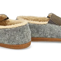 Men's Stark Closed Back Slipper - Black