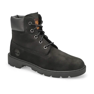 Kids' Basic 6" Waterproof Boot - Black