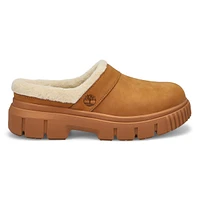 Women's Greyfield Warm Lined Slip On Clog  - Medui