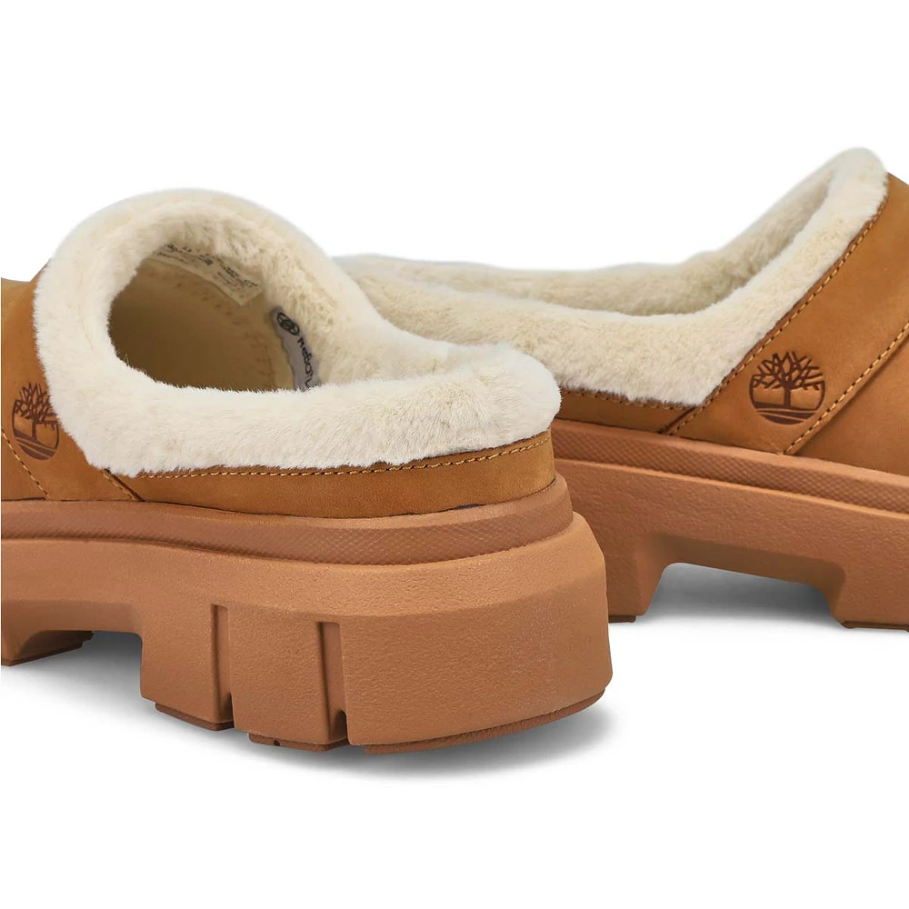 Women's Greyfield Warm Lined Slip On Clog  - Medui