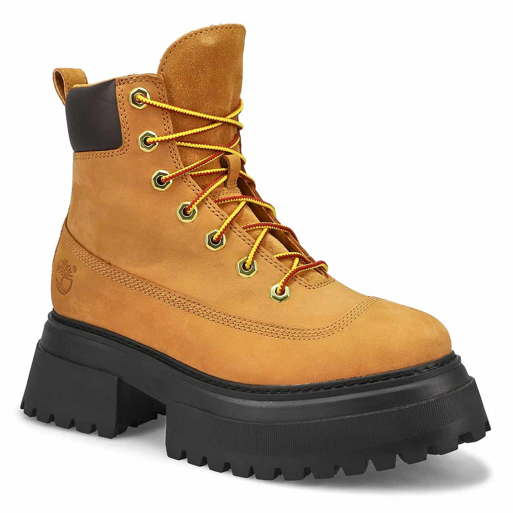 Women's Sky 6" Lace Up Boot - Wheat