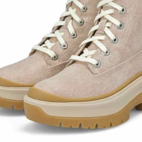 Women's Roxie Lane Mid Lace Up Boot - Light Beige