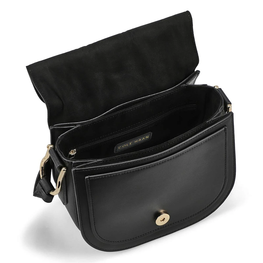 Women's Essential Mini Saddle Bag - Black