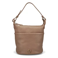 Sac seau ESSENTIAL SOFT BUCKET BAG, café irlandais