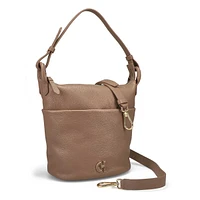 Sac seau ESSENTIAL SOFT BUCKET BAG, café irlandais