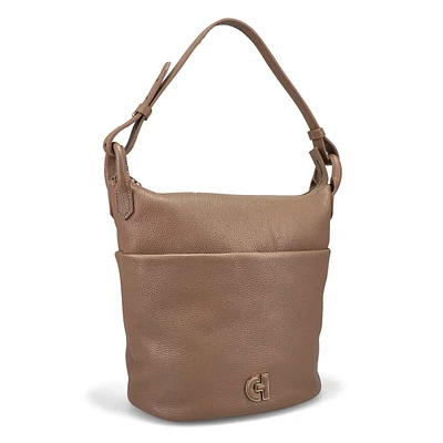 Sac seau ESSENTIAL SOFT BUCKET BAG, café irlandais